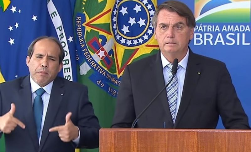 O presidente Jair Bolsonaro - (Foto: Reprodução/TV Brasil)