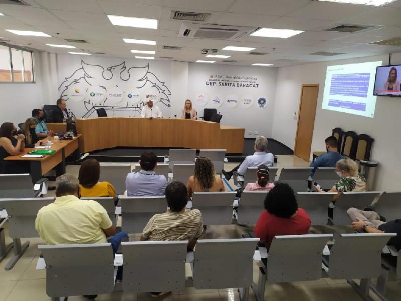 Apresentação de Relatório de Gestão de Recursos Hídricos - Foto por: Sema/MT