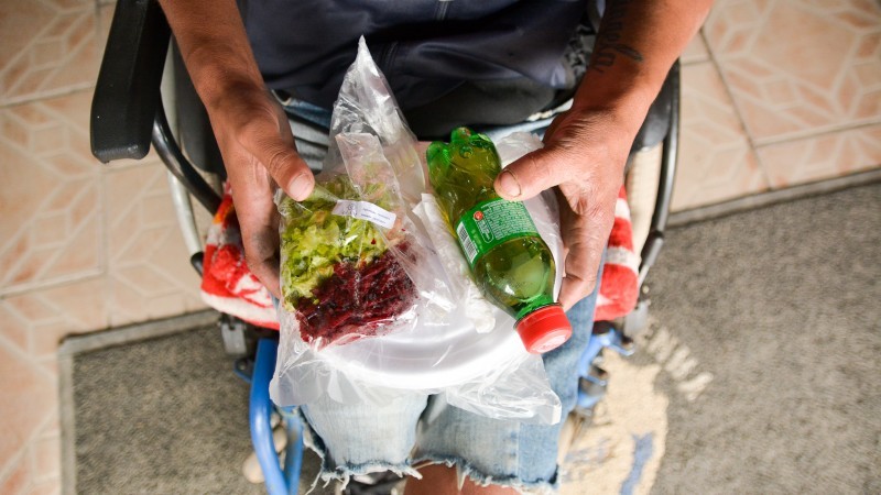 PopRua RS distribuiu mais de 270 mil refeições e lanches à população de rua - Foto: Felipe Farias / Ascom SICDHAS