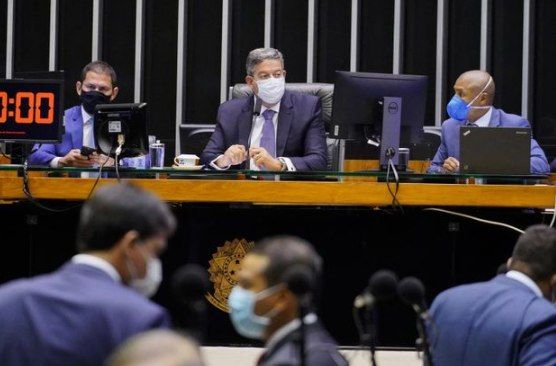 O presidente da Câmara, Arthur Lira, durante sessão - (Foto: Luiz Macedo/Agência Câmara)