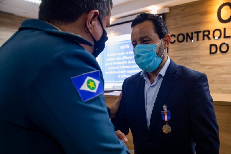 Solenidade de entrega de Medalhas do mérito Ciência e Justiça da Politec - Foto por: Christiano Antonucci