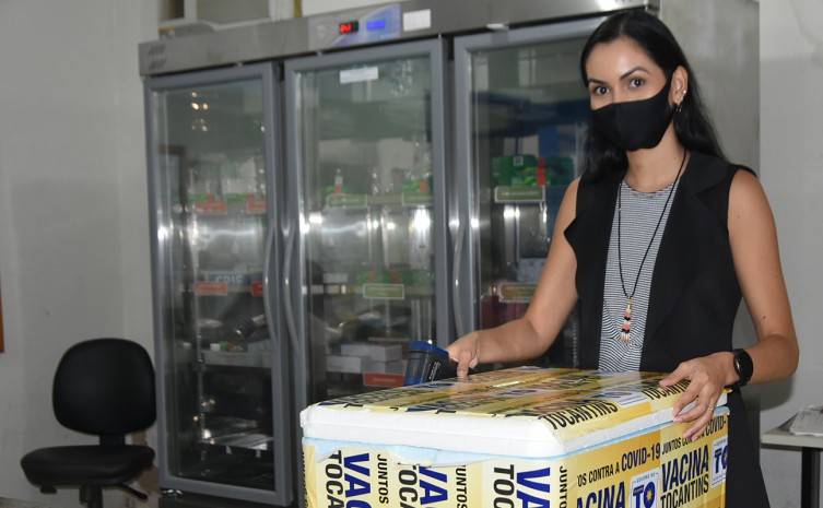 Novo planejamento de entrega de doses foi feito após 102 municípios encaminharem ofício a SES-TO, solicitando suspensão do envio de vacinas contra a covid-19 - Foto: Mariana Ferreira/Governo do Tocantins