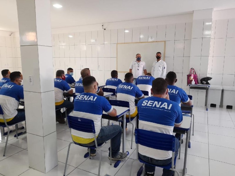 Curso para padeiro ofertado em parceria com o Senai - Foto por: Secom-MT