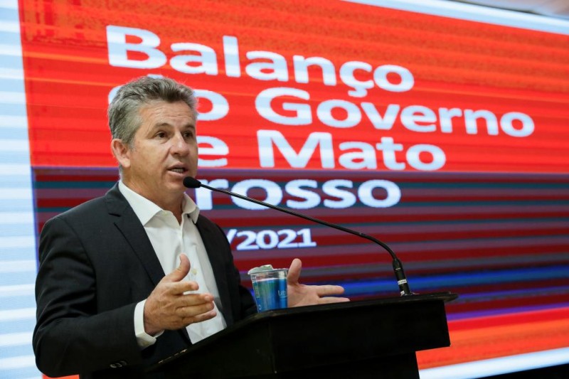 Mendes pontua que Mato Grosso vive um momento novo de prosperidade. - Foto por: Mayke Toscano/Secom-MT
