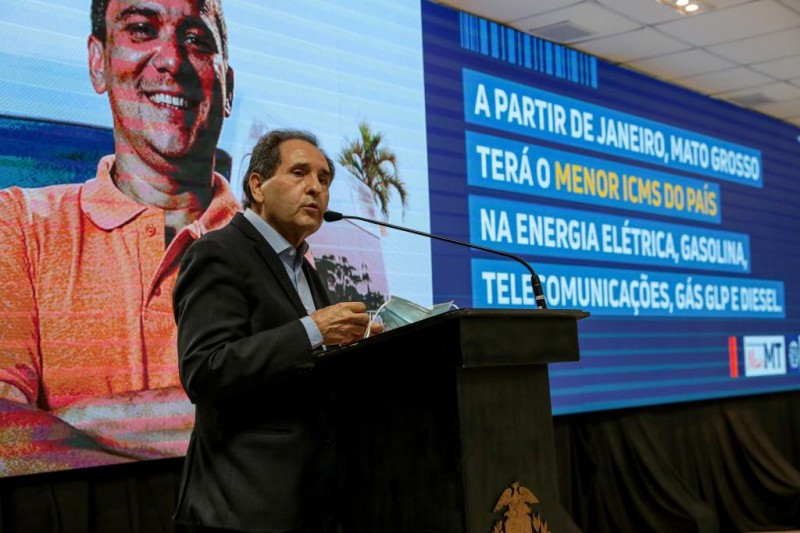 Governador Mauro Mendes sanciona lei do maior pacote de redução de impostos - Foto por: Mayke Toscano/Secom-MT