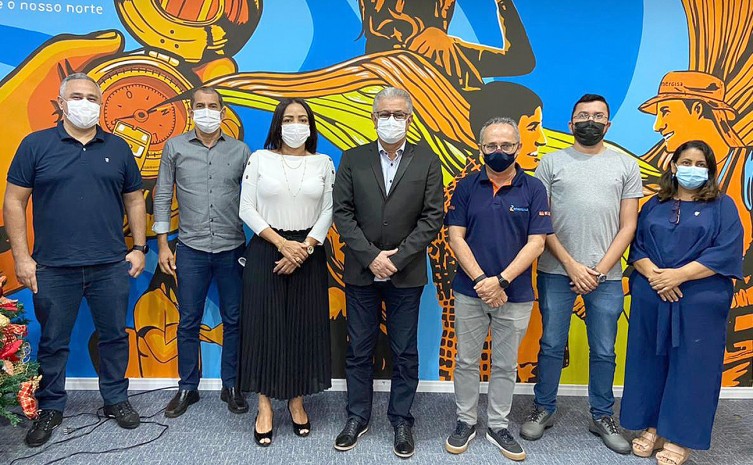 Equipe técnica da Adetuc participa de reunião na sede da Energisa em Palmas - Foto: Adetuc/Governo do Tocantins