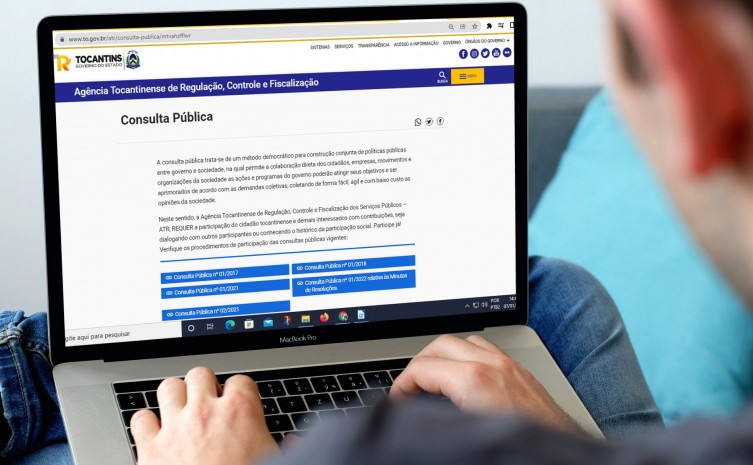 Documentos já estão disponíveis no site da ATR - Foto: Regulação/Governo do Tocantins