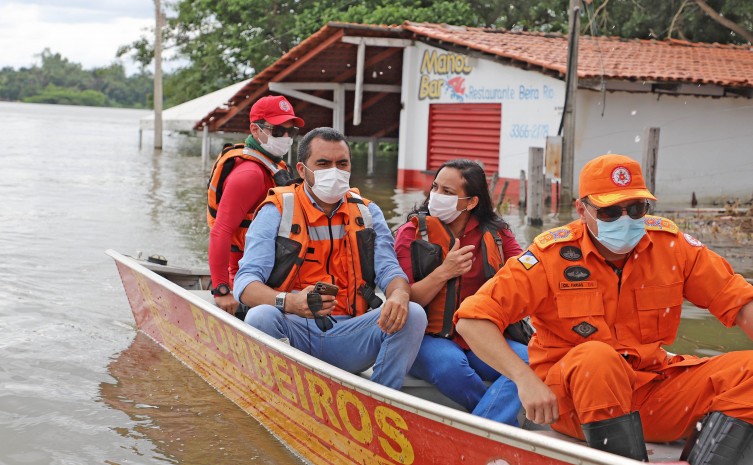 Ação é uma forma do Governo do Tocantins amparar a população dos municípios que estão em situação de emergência devido às enchentes - Foto: Antonio Gonçalves/Governo do Tocantins