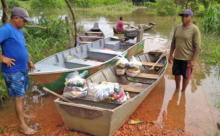 A SES-TO orienta que população evite o contato com a água das enchentes e deve-se armazenar o lixo adequadamente - Foto: Secom/Governo do Tocantins