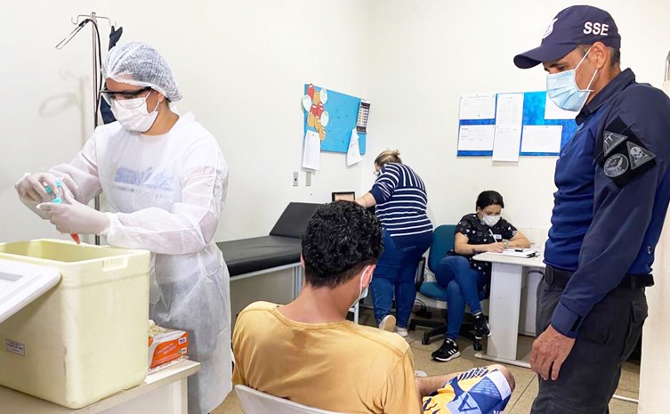Na quinta-feira, 20, foram disponibilizados 37 testes no Case de Palmas - Foto: Lauane dos Santos/Governo do Tocantins