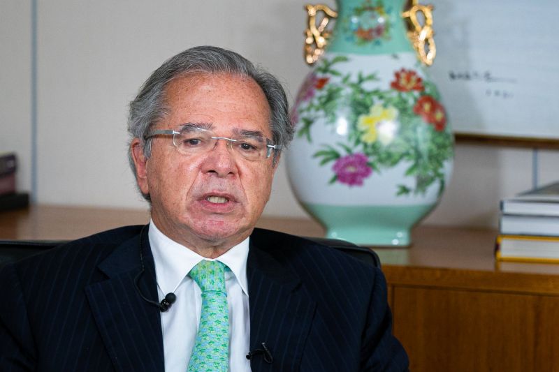 Superministro, Paulo Guedes comanda a área econômica da gestão Bolsonaro - (Foto: Washington Costa/Ministério da Economia - 15.03.2021)