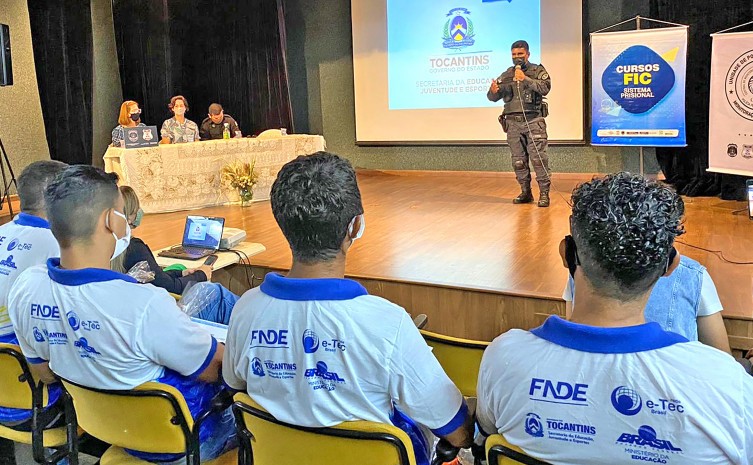 Durante a formatura, foi ressaltada a importância da busca por novas oportunidades - Foto: Vitória Soares/Governo do Tocantins