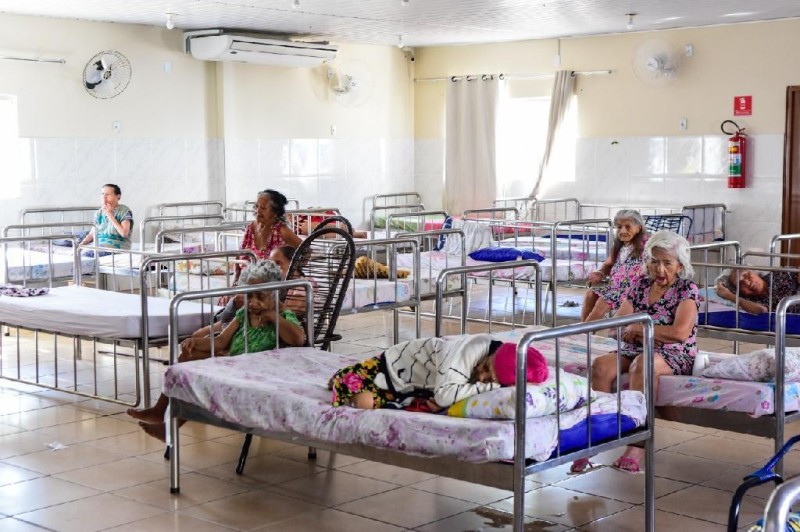 Lar dos Idosos, de Várzea Grande, é uma das entidades contempladas no Doe Sua Nota - Foto por: Assessoria Sefaz-MT