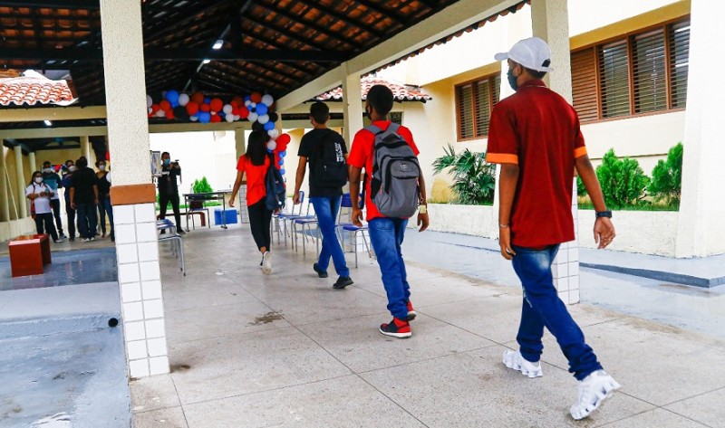 (Escolas seguirão protocolo de biossegurança (Foto: Handson Chagas))