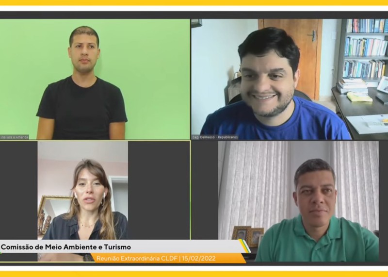 Foto: Reprodução/TV Câmara Distrital