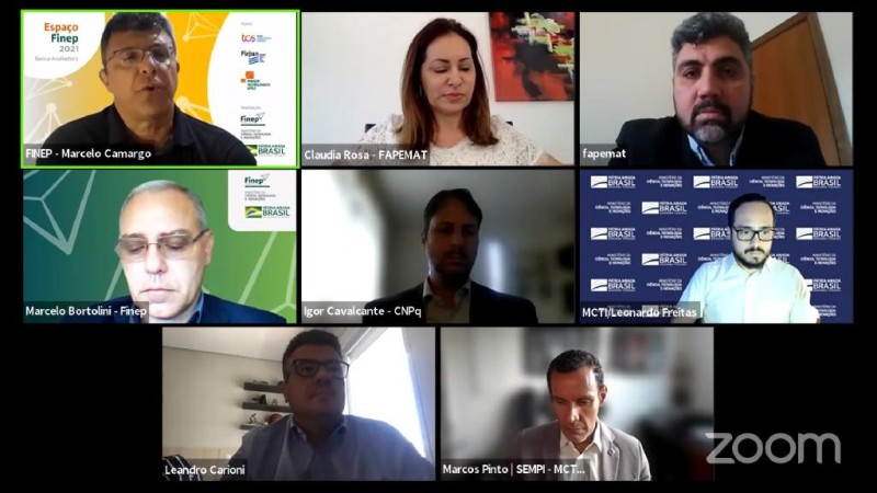 A abertura oficial do programa aconteceu às 09:00h online - Foto por: DTC/Fap