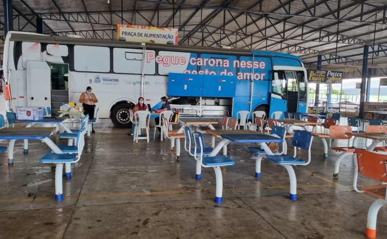 Ação de coleta será realizada até às 17 horas - Foto: SES/Governo do Tocantins