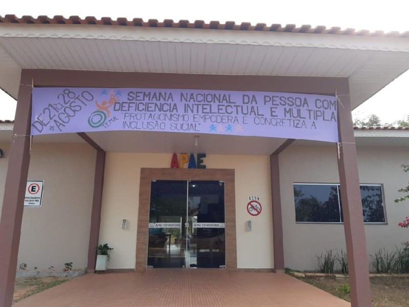 APAE do município de Comodoro - Foto por: Aquivo pessoal