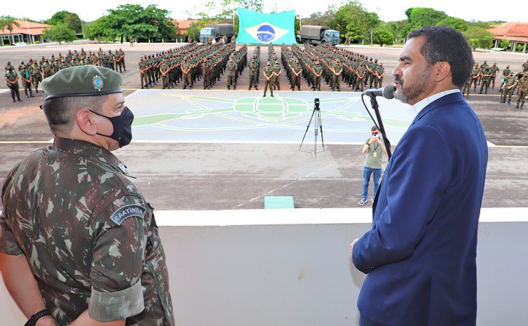 Ao todo, 277 jovens ingressaram no exército e ficarão por, pelo menos, um ano em treinamento - Foto: Antonio Gonçalves/Governo do Tocantins