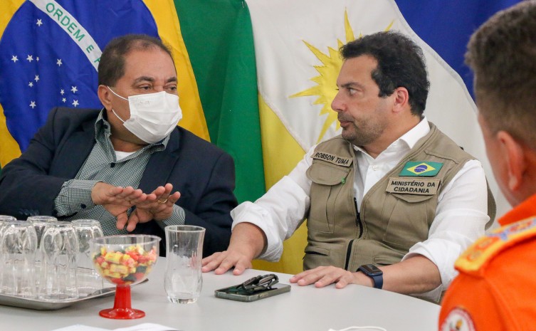 O secretário José Messias Araújo detalhou as ações da Setas e enfatizou as parcerias com a Defesa Civil e Saúde estadual - Foto: Carlessandro Souza/Governo do Tocantins