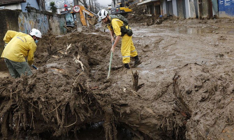 Petrópolis/RJ, fortemente afetada pelas chuvas, também receberá recursos. Foto: Fernando Frazão / Agência Brasil.