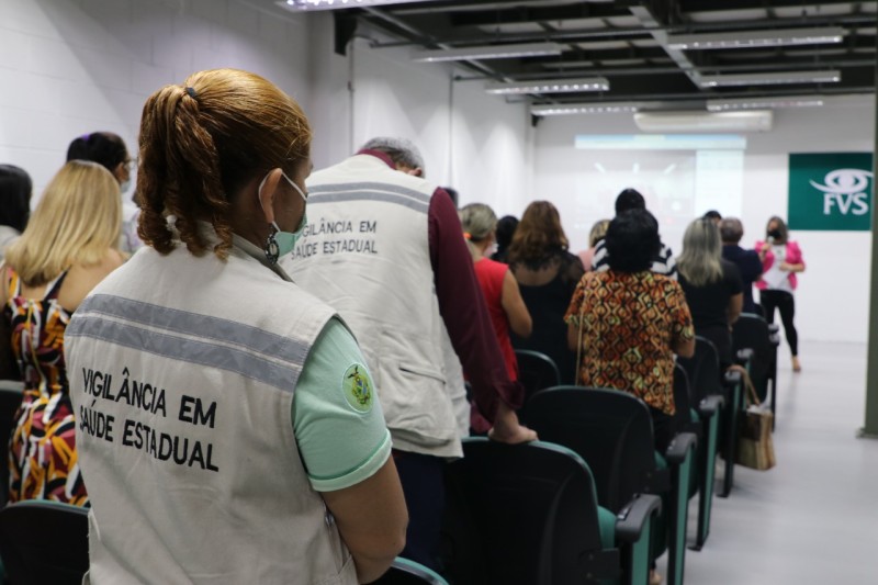 Vigilância em Saúde do Amazonas participam de culto de gratidão
