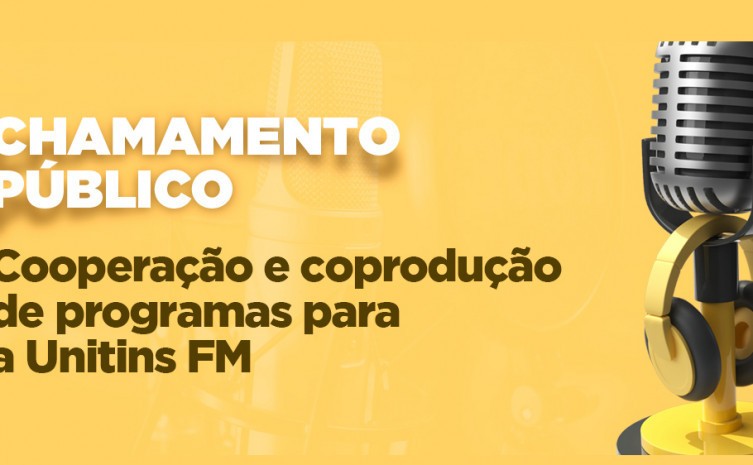 Cada proponente interessado poderá inscrever apenas um projeto para a emissora de rádio Unitins FM - Foto: Unitins/Governo do Tocantins