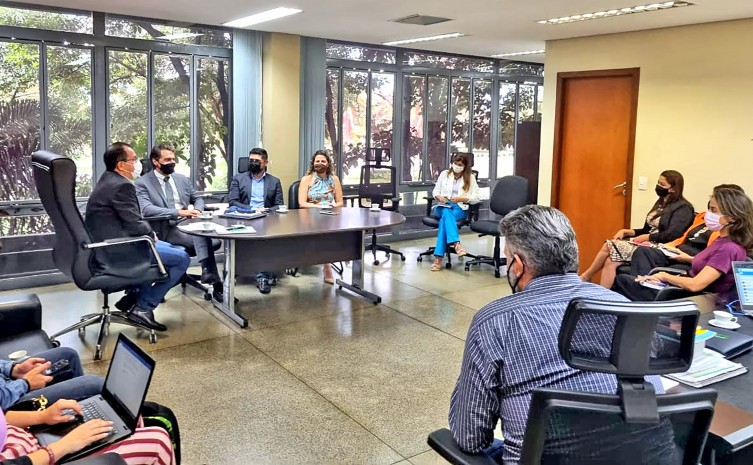 Gestores e responsáveis pelos setores estratégicos discutiram demandas conjuntas das duas pastas - Foto: Gabriela Glória/Governo do Tocantins