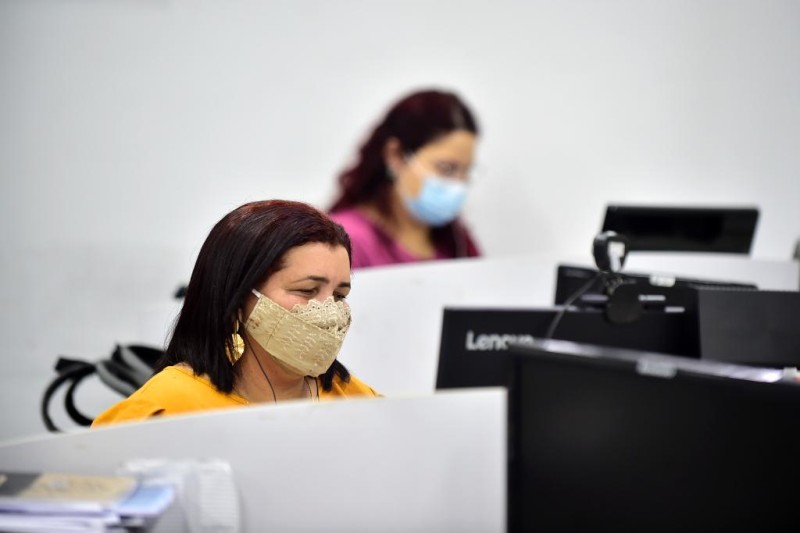 Setasc realiza apoio técnico virtual às equipes volantes de proteção social - Foto por: Josi Dias