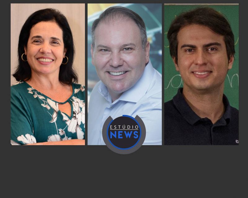 Solange Petrosino, Emílio Munaro e Danilo Costa. - (Foto: Divulgação )