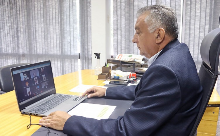 Secretário da Seciju empossou os novos membros do Conselho Estadual dos Direitos da Criança e do Adolescente em cerimônia online. - Foto: Vitória Soares/Governo do Tocantins