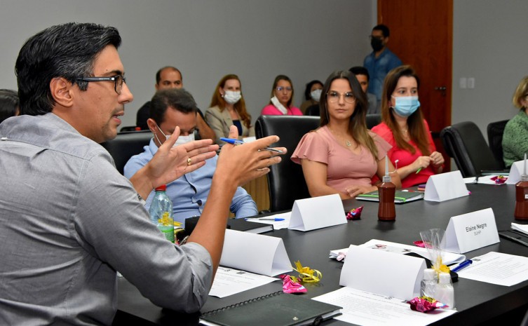 Durante encontro, foram deliberadas ações para o fortalecimento da saúde pública no Tocantins - Foto: Mariana Ferreira/Governo do Tocantins