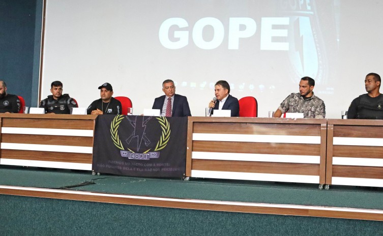 Essa é a última etapa para ingresso na tropa de elite da Polícia Penal do Tocantins - Foto: Márcia Rosa/Governo do Tocantins