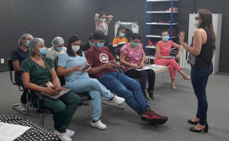 Treinamento com foco na higienização das mãos irá compor todos os outros POPs da unidade hospitalar - Foto: Saúde/Governo do Tocantins