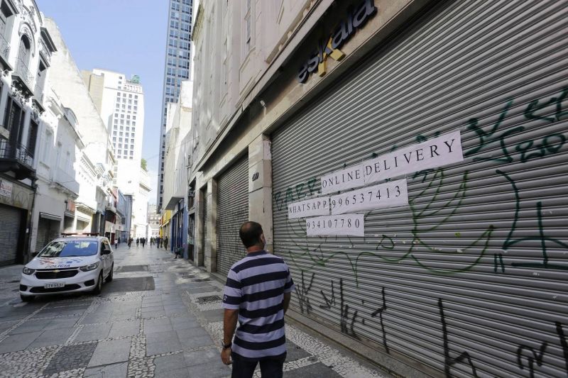 Estado de São Paulo está na fase mais dura de restrições desde 15 de março - (Foto: Nelson Antoine/Estadão Conteúdo - 15.3.2021)