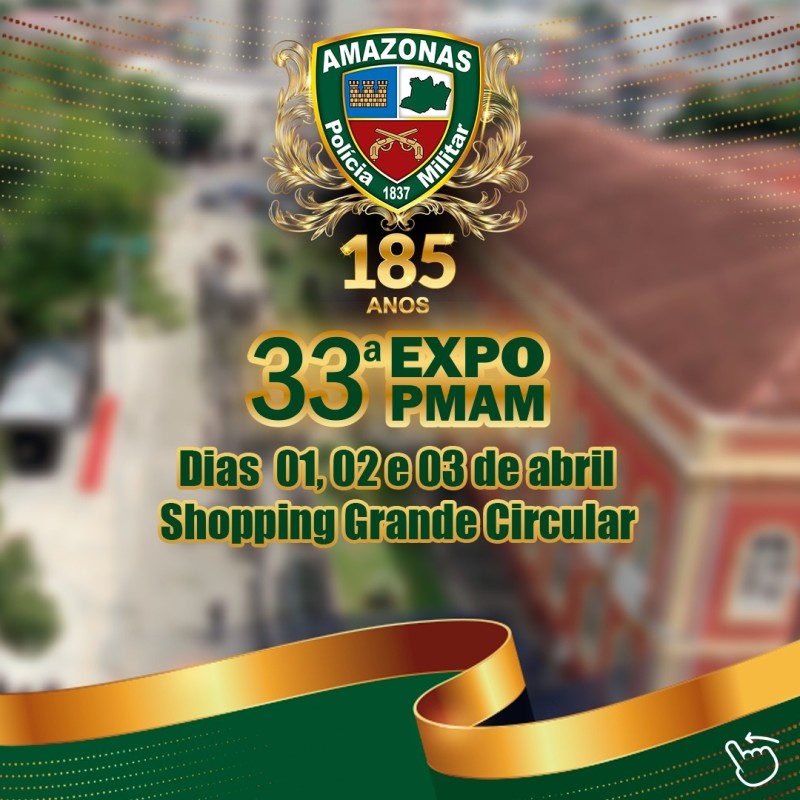 Polícia Militar promove exposição no Shopping Grande Circular