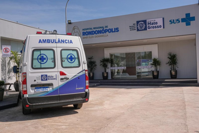 Hospital Regional Irmã Elza Giovanella em Rondonópolis - Foto por: Mayke Toscano/Secom-MT