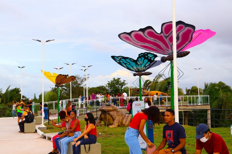 - Governador inaugura a 2ª etapa de obras no Rangedor (Foto: Gilson Teixeira)