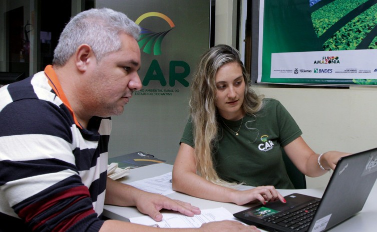Semarh leva atendimentos do Cadastro Ambiental Rural para a Agrosudeste - Foto: Fernando Alves/Governo do Tocantins