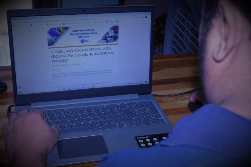 Cidadãos poderão responder o formulário online a partir do dia 11 de abril, no site da Sefaz - Foto por: Lorrana Carvalho/Sefaz-MT