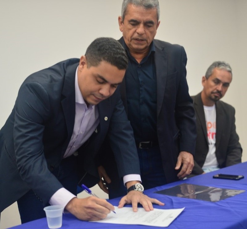 - Hewerton Pereira é empossado como novo diretor-geral do Detran (Foto: Divulgação)