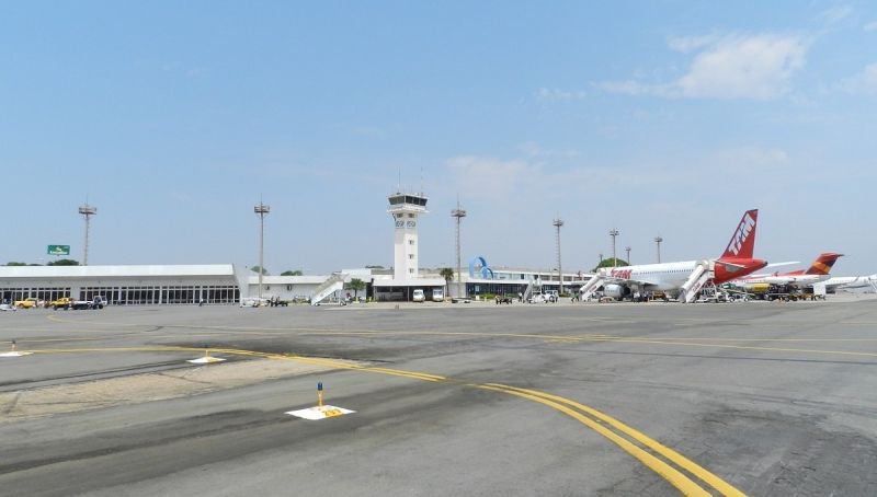 Aeroporto de Goiânia (GO) foi um dos concedidos - (Foto: Divulgação/Infraero)
