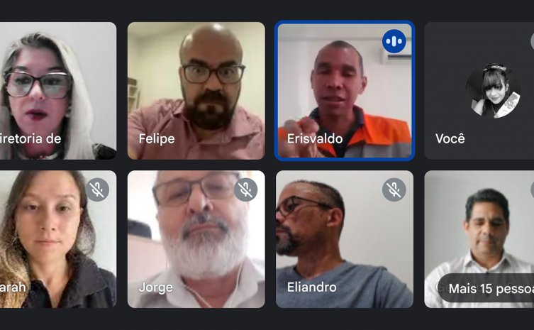 Reunião definiu data de início dos trabalhos em 2022, além de outros detalhes do projeto Foco no Fogo - Foto: Divulgação