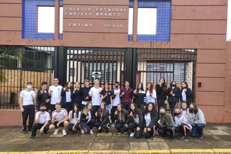 Foto: Colégio Estadual Castelo Branco; Itapejara d´Oeste