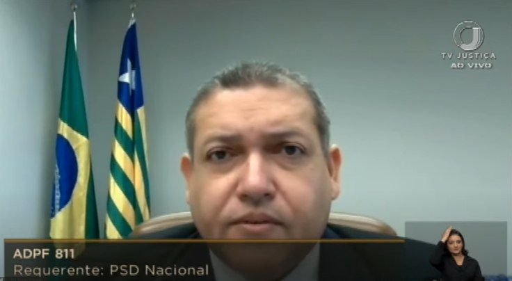 O ministro Nunes Marques, do STF - (Foto: Youtube/Reprodução 08.04.2021)