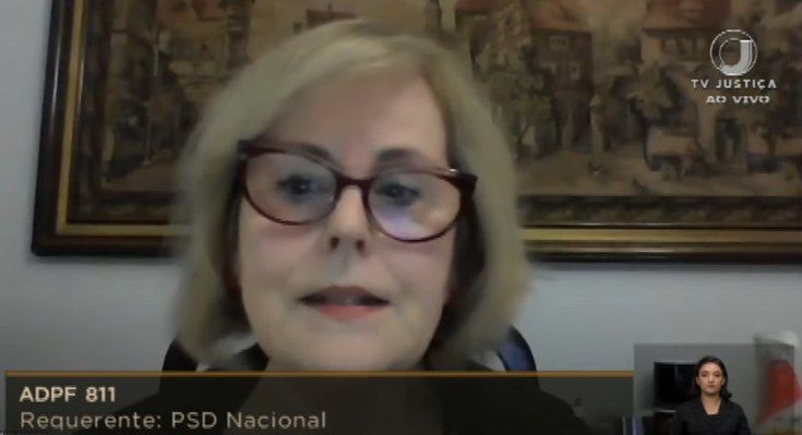 A ministra Rosa Weber, do STF - (Foto: Youtube/Reprodução 08.04.2021)