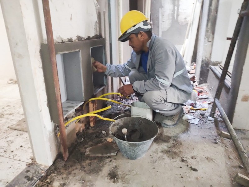 - Os serviços incluem a instalação de novas redes elétricas e hidráulicas (Foto: Divulgação)