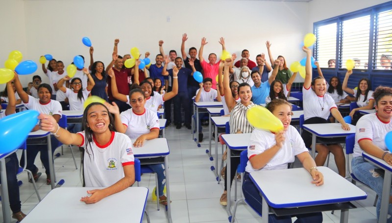 - Entrega e vistoria de obras em Bela Vista do Maranhão (Foto: Handson Chagas)