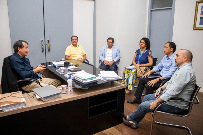 Visita do presidente do COMTUR à sede da Setur - Foto: Divulgação