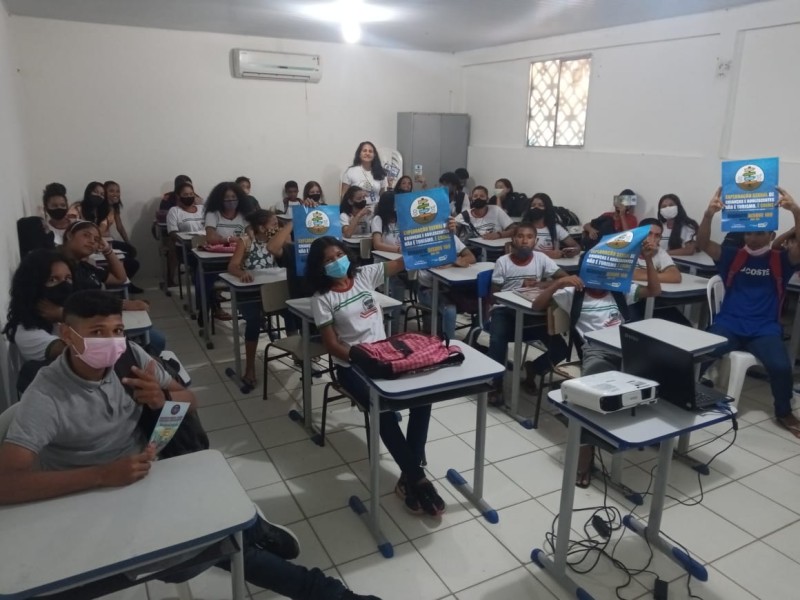 - População do povoado de Atins recebeu ações da Caravana Mais Turismo (Foto: Divulgação)